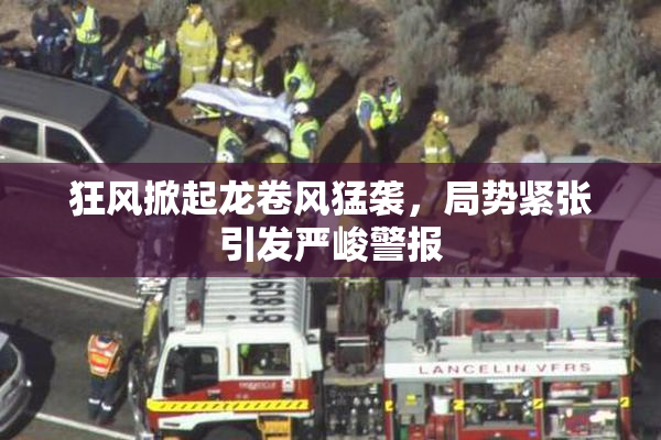狂风掀起龙卷风猛袭，局势紧张引发严峻警报