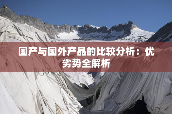 国产与国外产品的比较分析：优劣势全解析