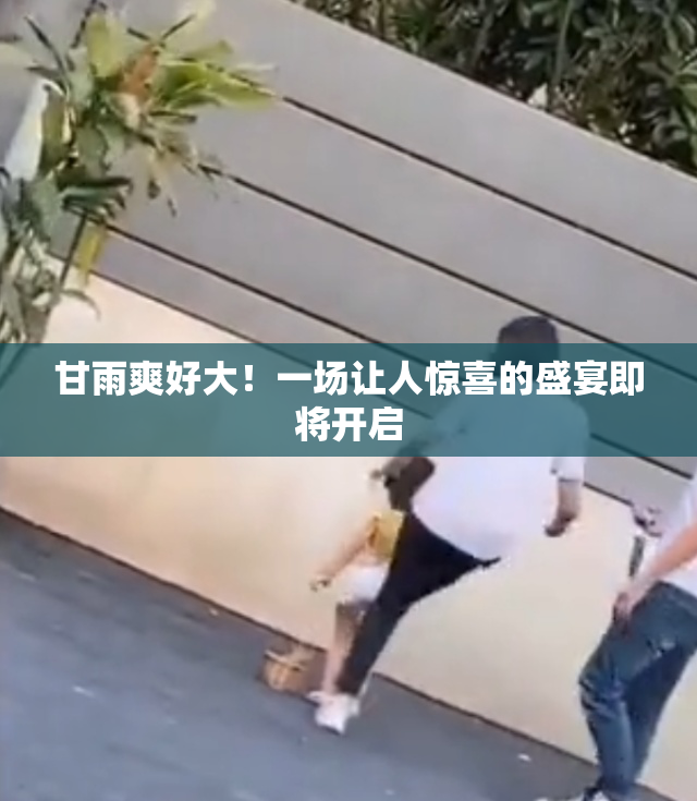 甘雨爽好大！一场让人惊喜的盛宴即将开启