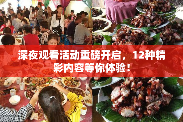 深夜观看活动重磅开启，12种精彩内容等你体验！