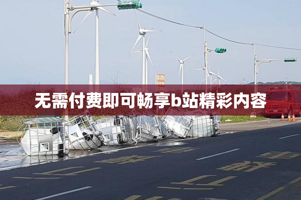 无需付费即可畅享b站精彩内容