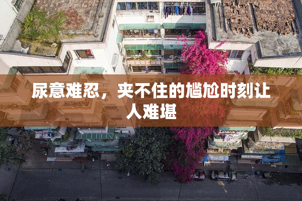 尿意难忍，夹不住的尴尬时刻让人难堪