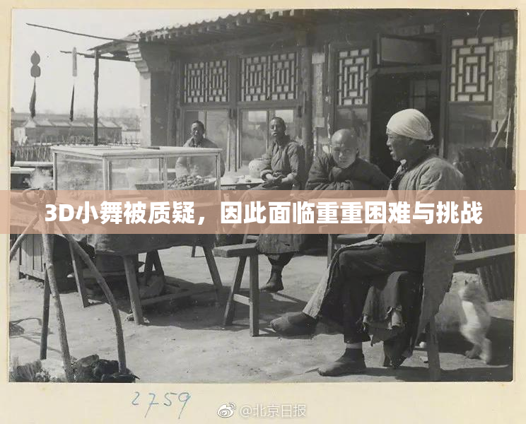 3D小舞被质疑，因此面临重重困难与挑战