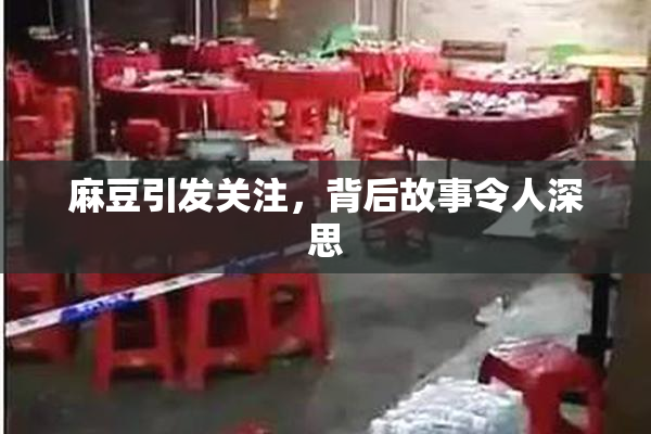 麻豆引发关注，背后故事令人深思