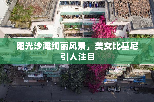 阳光沙滩绚丽风景，美女比基尼引人注目