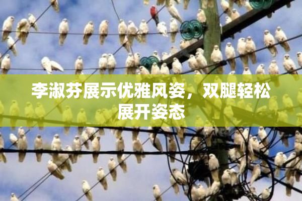 李淑芬展示优雅风姿，双腿轻松展开姿态