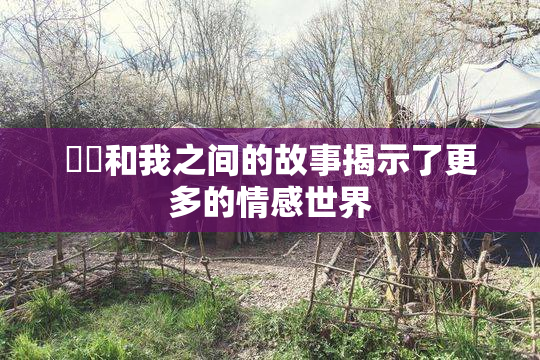 妺妺和我之间的故事揭示了更多的情感世界