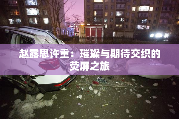 赵露思许重：璀璨与期待交织的荧屏之旅