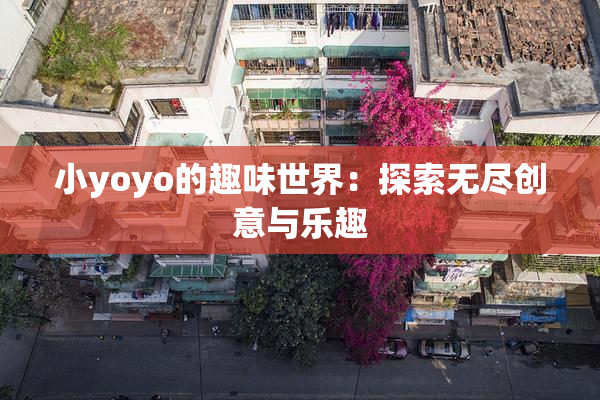 小yoyo的趣味世界：探索无尽创意与乐趣