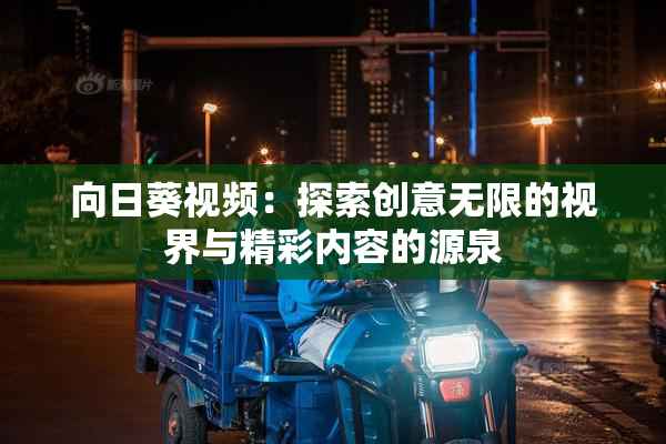 向日葵视频：探索创意无限的视界与精彩内容的源泉