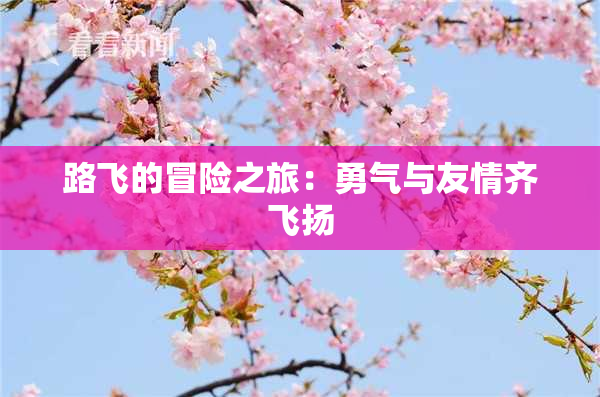 路飞的冒险之旅：勇气与友情齐飞扬