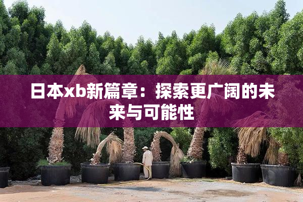 日本xb新篇章：探索更广阔的未来与可能性