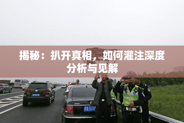 揭秘：扒开真相，如何灌注深度分析与见解