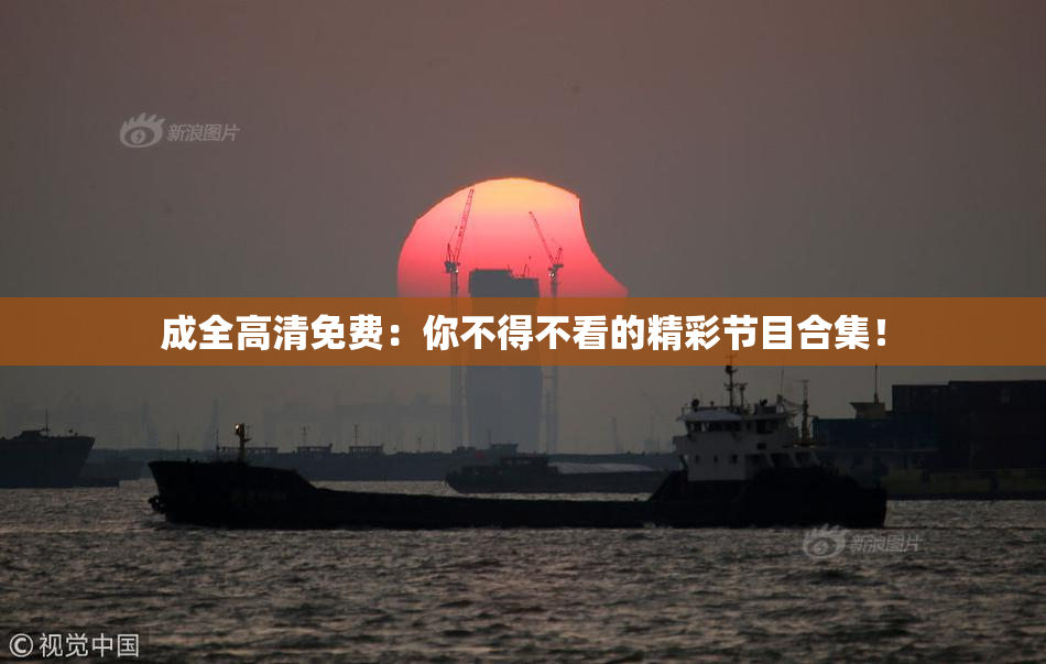 成全高清免费：你不得不看的精彩节目合集！