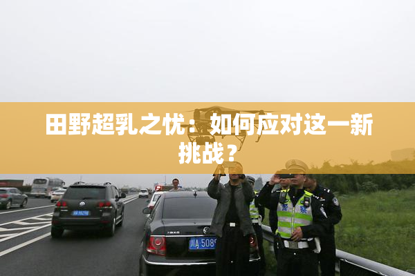 田野超乳之忧：如何应对这一新挑战？