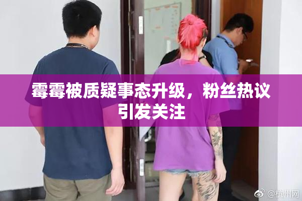 霉霉被质疑事态升级，粉丝热议引发关注