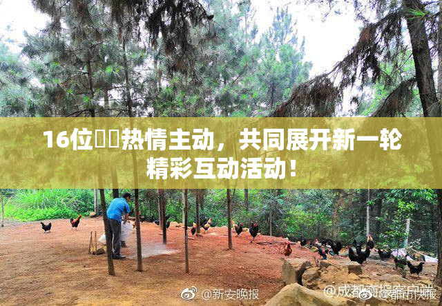 16位妺妺热情主动，共同展开新一轮精彩互动活动！
