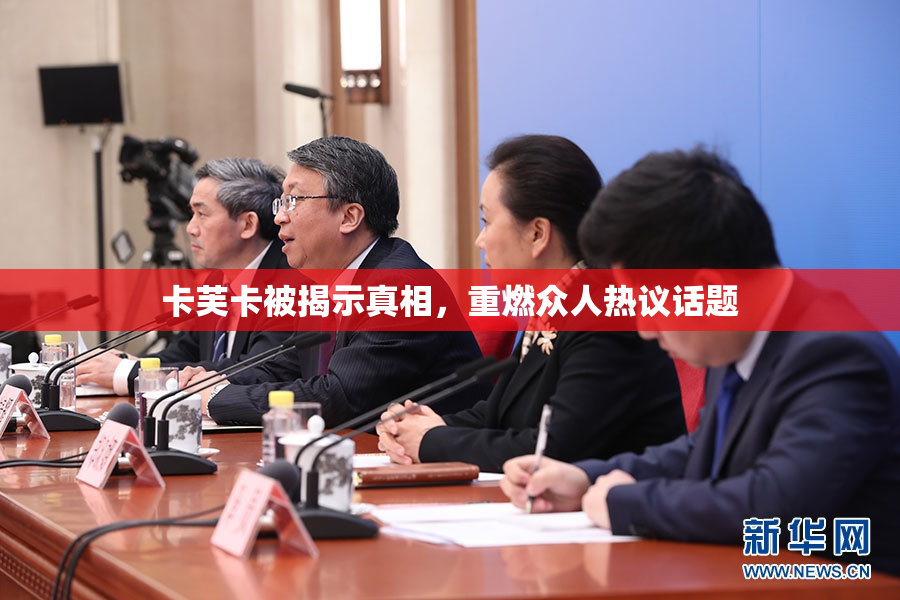 卡芙卡被揭示真相，重燃众人热议话题