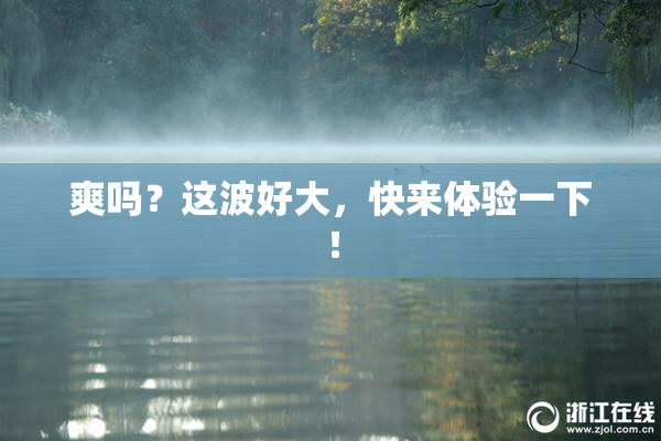 爽吗？这波好大，快来体验一下！