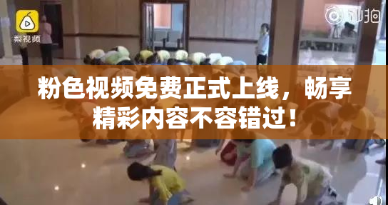 粉色视频免费正式上线，畅享精彩内容不容错过！