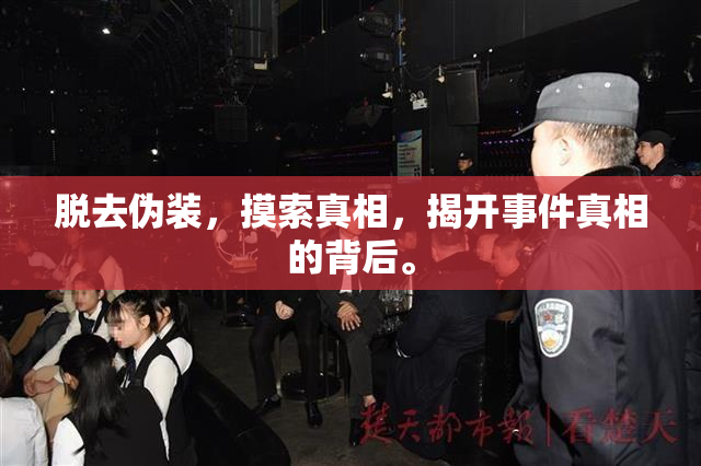 脱去伪装，摸索真相，揭开事件真相的背后。