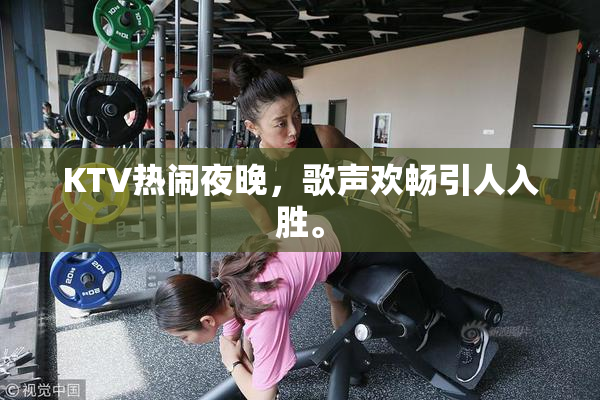 KTV热闹夜晚，歌声欢畅引人入胜。