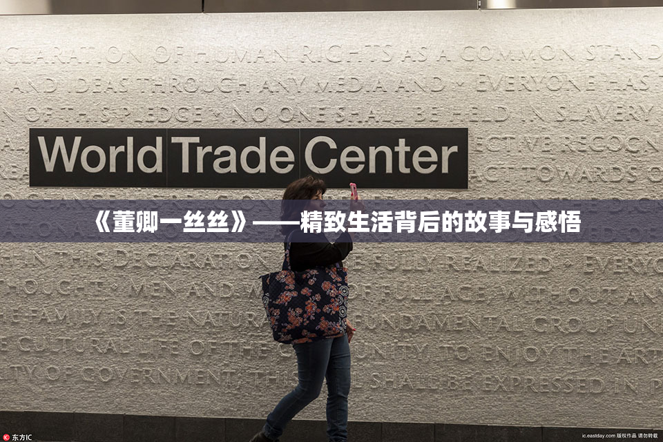 《董卿一丝丝》——精致生活背后的故事与感悟
