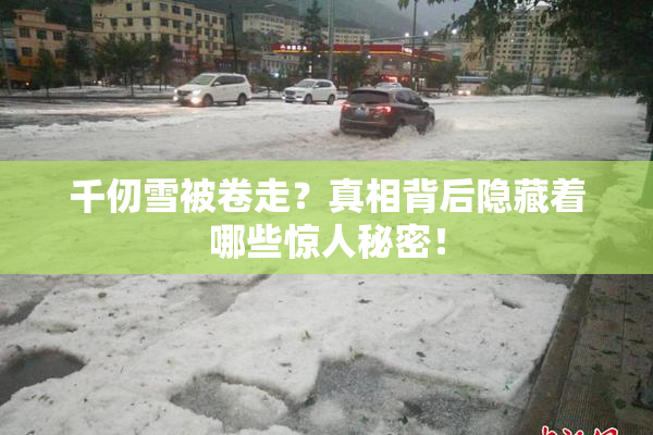 千仞雪被卷走？真相背后隐藏着哪些惊人秘密！