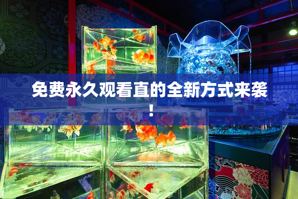 免费永久观看直的全新方式来袭！