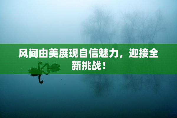 风间由美展现自信魅力，迎接全新挑战！