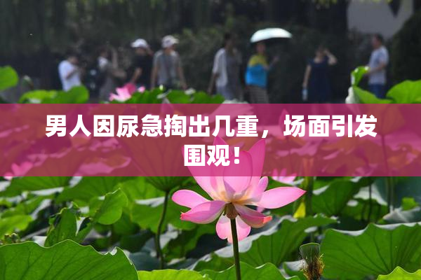 男人因尿急掏出几重，场面引发围观！