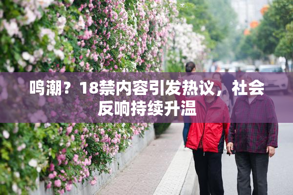 鸣潮？18禁内容引发热议，社会反响持续升温
