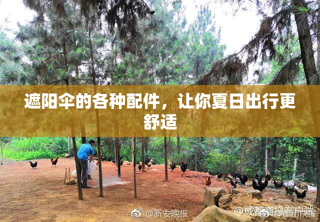 遮阳伞的各种配件，让你夏日出行更舒适
