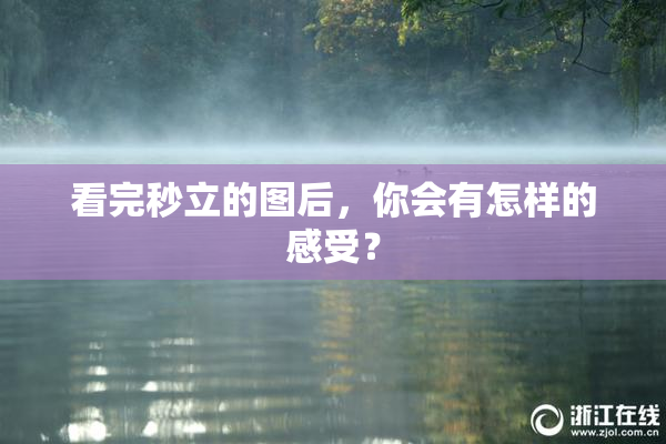 看完秒立的图后，你会有怎样的感受？
