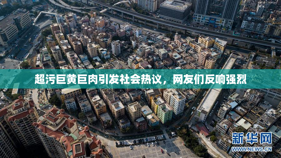 超污巨黄巨肉引发社会热议，网友们反响强烈