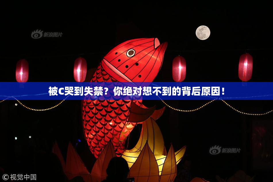 被C哭到失禁？你绝对想不到的背后原因！