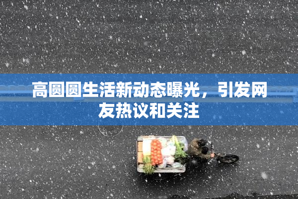 高圆圆生活新动态曝光，引发网友热议和关注