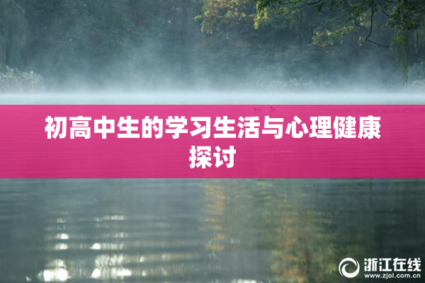 初高中生的学习生活与心理健康探讨