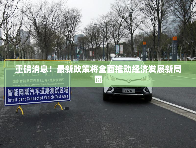重磅消息！最新政策将全面推动经济发展新局面