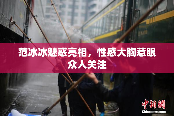 范冰冰魅惑亮相，性感大胸惹眼众人关注