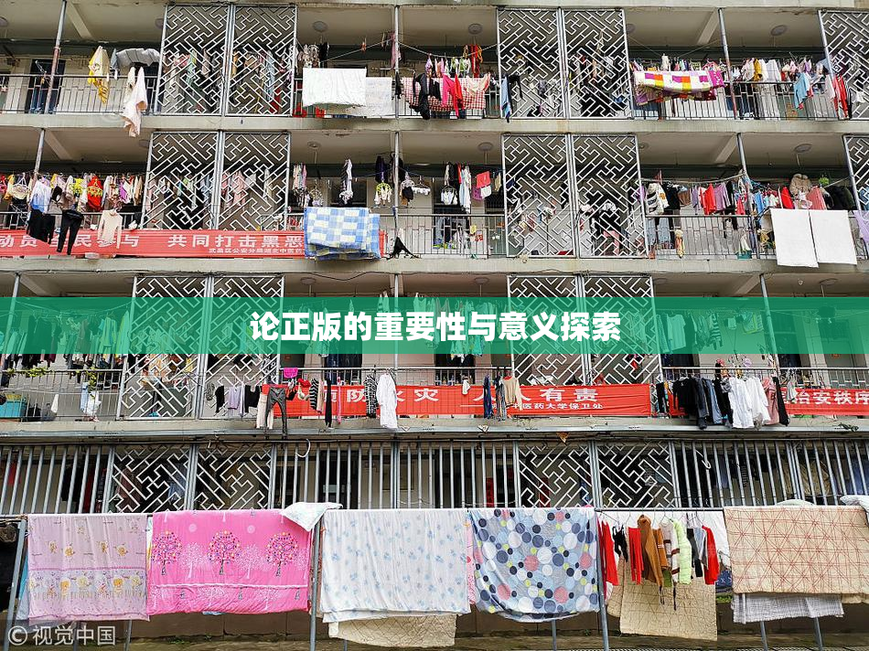 论正版的重要性与意义探索