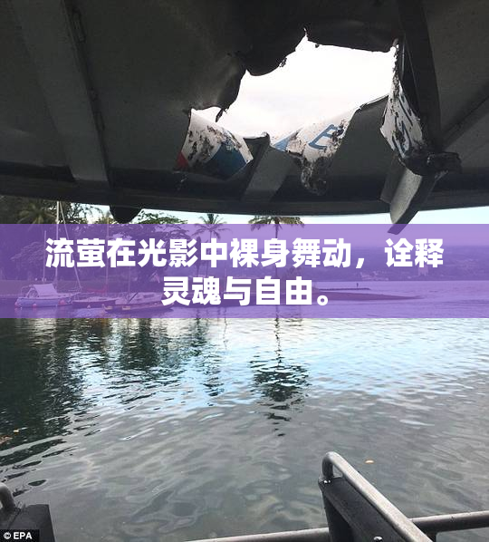 流萤在光影中裸身舞动，诠释灵魂与自由。