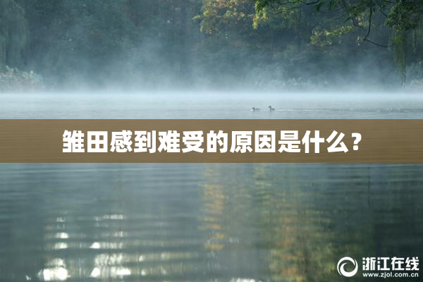 雏田感到难受的原因是什么？