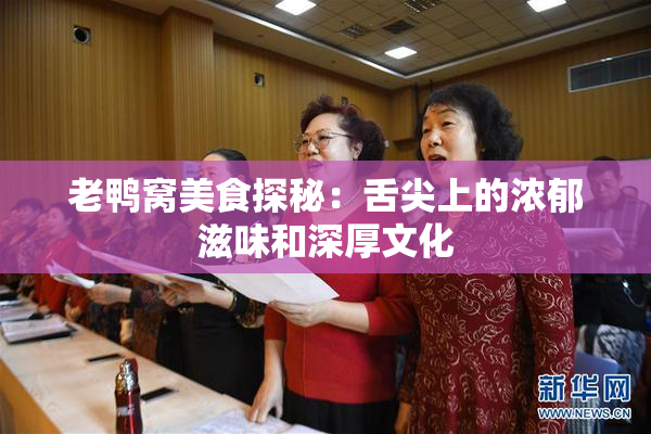 老鸭窝美食探秘：舌尖上的浓郁滋味和深厚文化