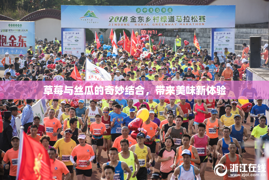 草莓与丝瓜的奇妙结合，带来美味新体验