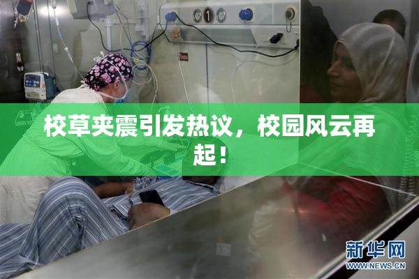 校草夹震引发热议，校园风云再起！