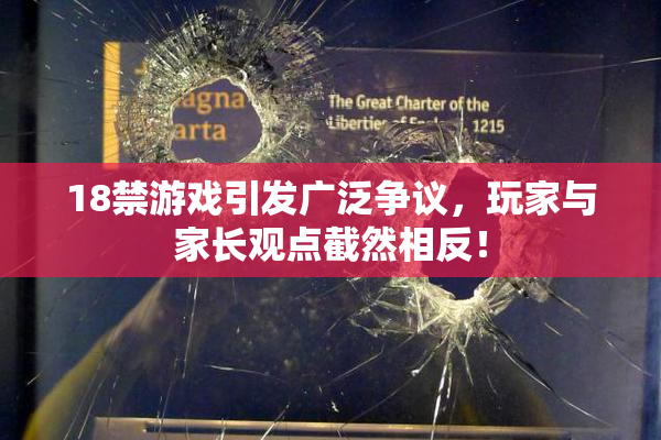 18禁游戏引发广泛争议，玩家与家长观点截然相反！