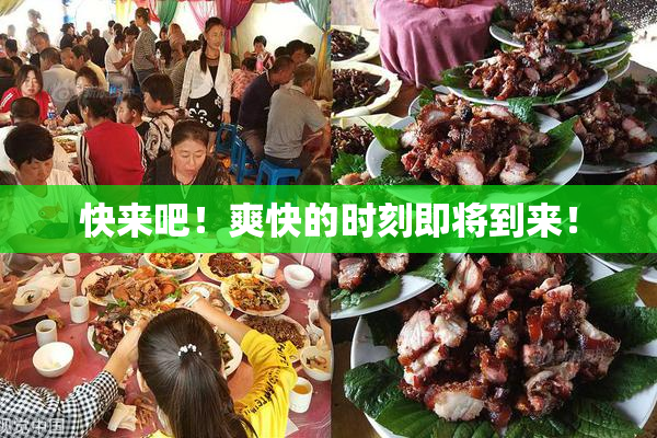 快来吧！爽快的时刻即将到来！