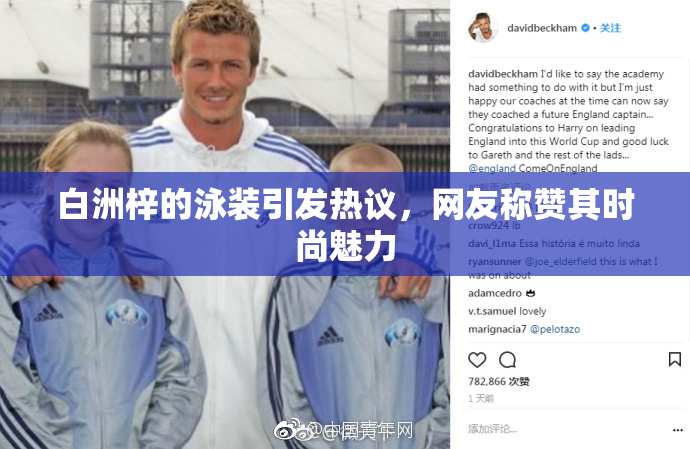 白洲梓的泳装引发热议，网友称赞其时尚魅力