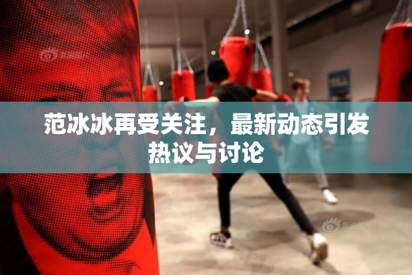 范冰冰再受关注，最新动态引发热议与讨论